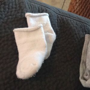 White pack of socks.
